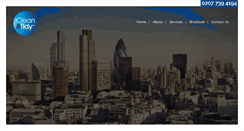 Desktop Screenshot of cleanandtidyuk.com